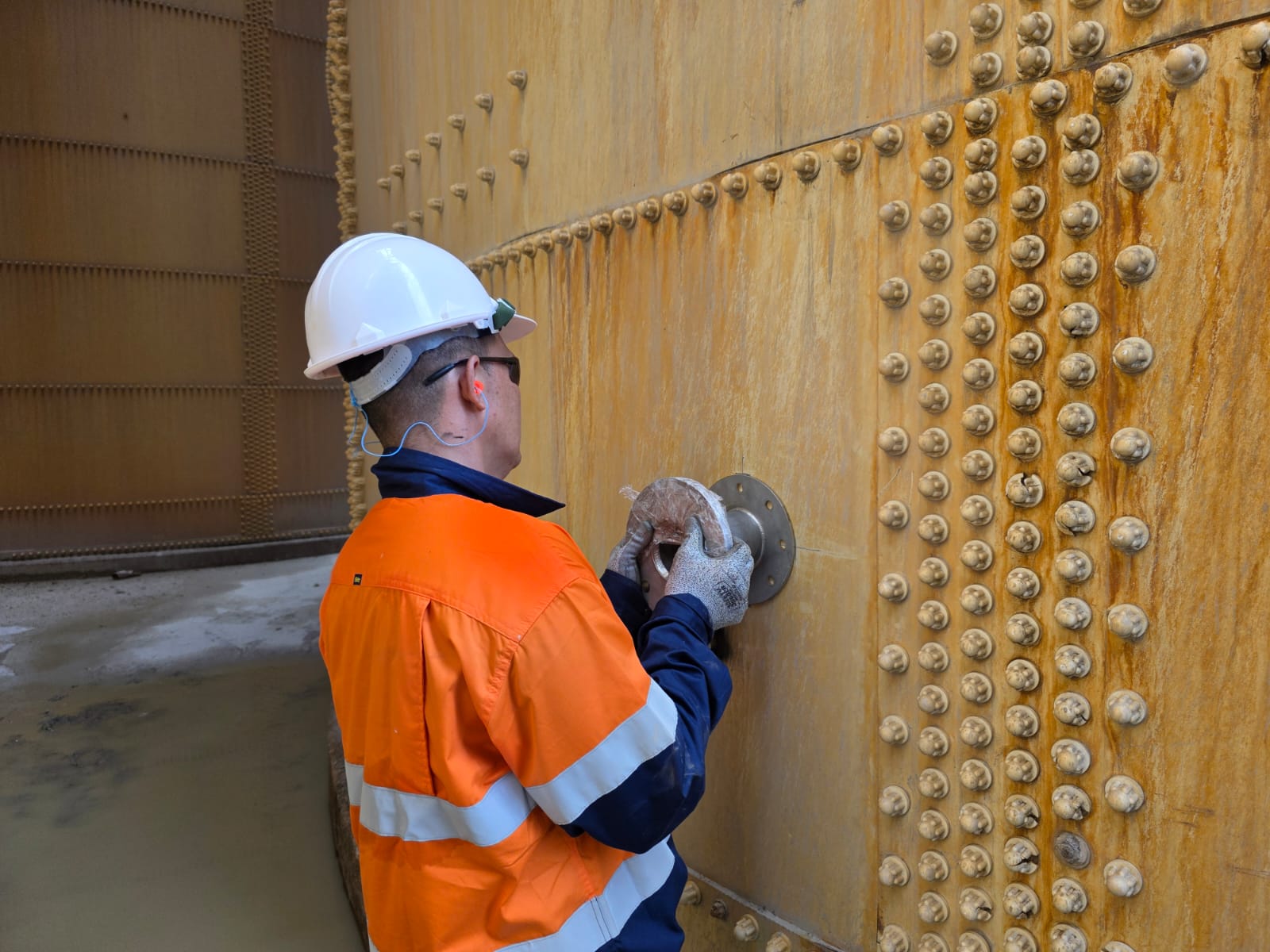 Sparger installation